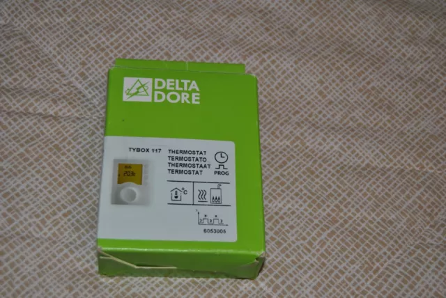 Thermostat d'ambiance programmable  TYBOX 117 - DELTA DORE : 6053005