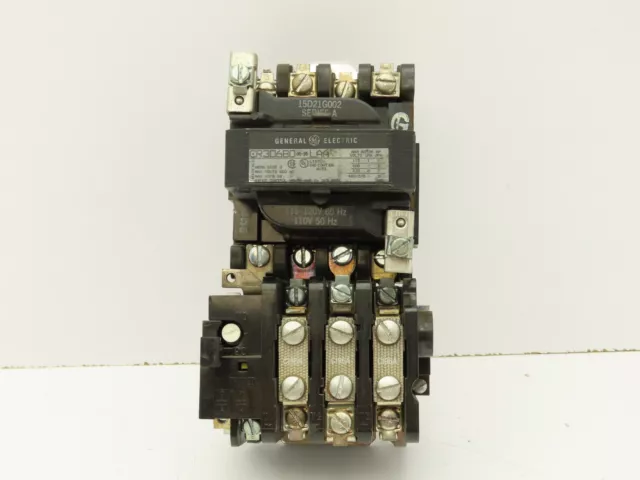 General Electric CR30680 LAA Magnetic Contactor Motor Starter 120V Coil 3PH 18A