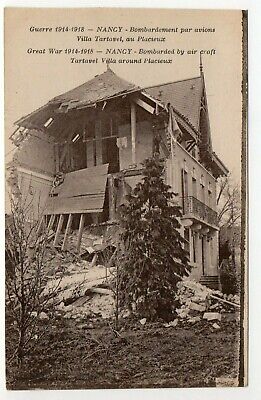 VILLERS LES NANCY - Meurthe et Moselle - CPA 54 - Bombardement Villa Tartavel