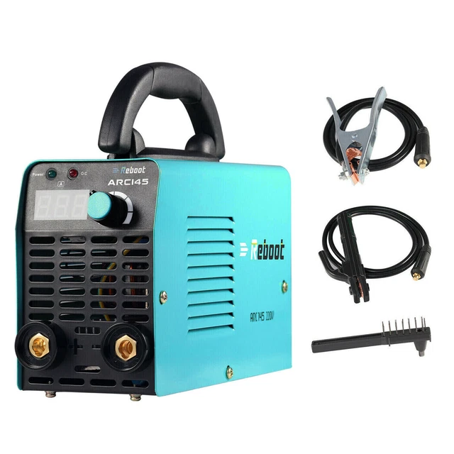220V Digital Welding Machine IGBT Inverter ARC 145amp MMA Stick Mini Welder