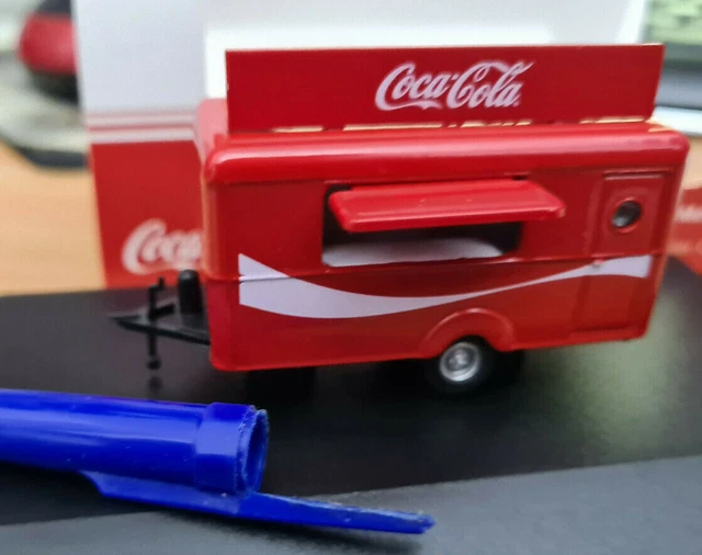 Trailer Rimorchio Banco Vendita Coca Cola Scala 1/76 - Oxford 76TR015CC - Nuovo