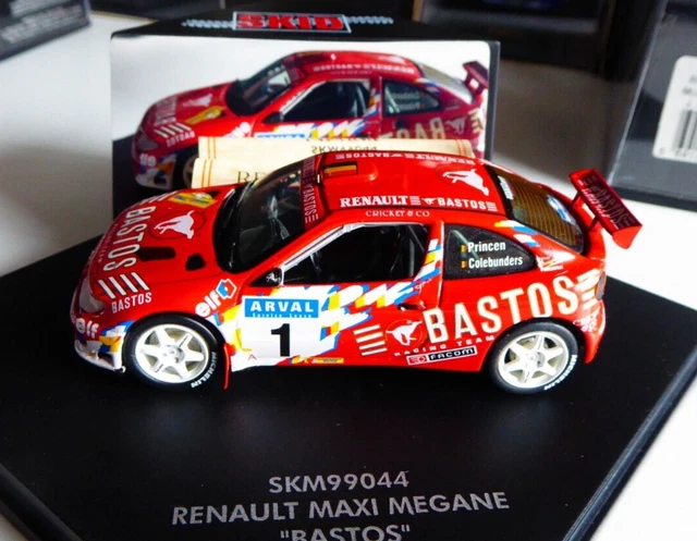1/43 Renault Megane Maxi Rallye De Ypres 1998 K.Pri Ncn/E.Genten Skid