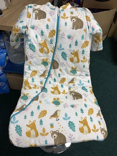 MIKAFEN Bebé Invierno Saco de dormir Niños Saco de dormir 3.5 Tog Algodón Orgánico 24-48m