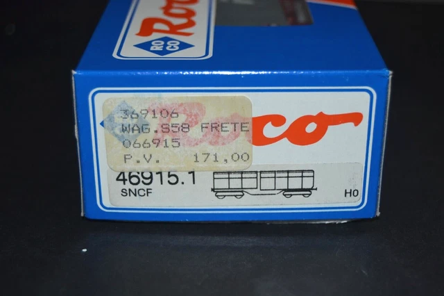 Roco 46915.1 Wagon Bache Type Shimms Fret Sncf Ho 8