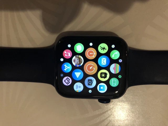 Apple Watch Series 6 GPS 44mm Boîtier Bleu en Aluminium, Bracelet Sport Bleu en
