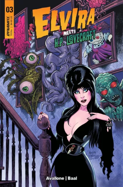 Elvira Meets HP Lovecraft # 3 Cover A NM Dynamite 2024 Pre Sale Ships Apr 17th