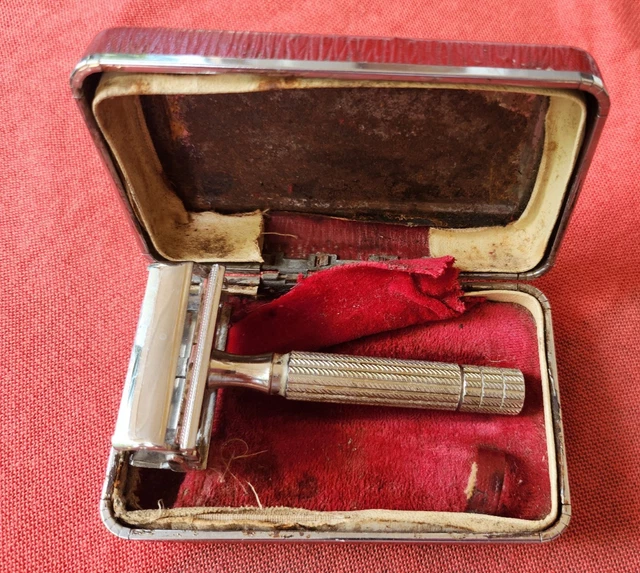 Rasoir Gillette Vintage Made In England – Rasoir Mécanique Rechargeable