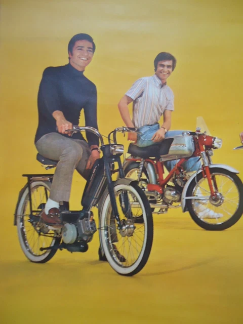 Affiche Ancienne Publicité Peugeot BIMA - Moto, Vélomoteur, Mobylette - France