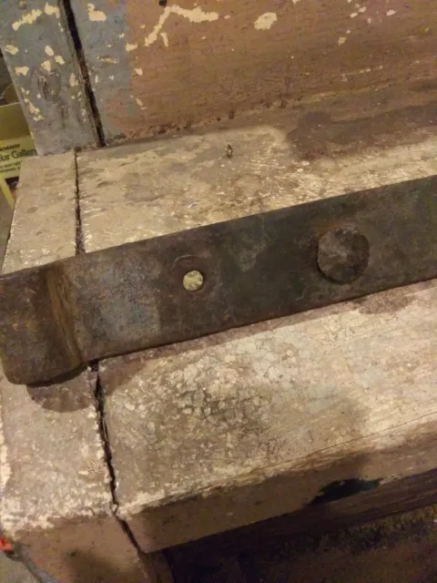 Antique Forged Barn Door Strap Hinge 24 Inches 2