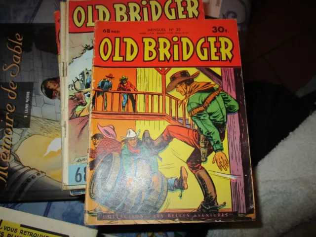 Old Bridger N° 33 Bd Eo Petit Format Edition Mondiales 1959 Tbe