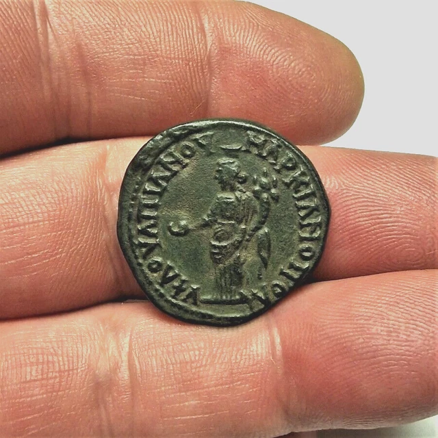Ancient Severus AE26 of Markianopolis, Moesia Inferior. 193-211 AD.
