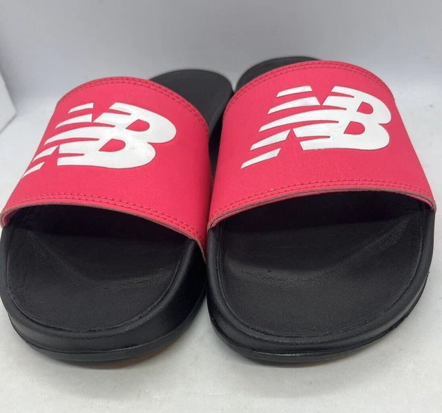 New Balance Womens Slides Pink Athletic Slip On Sandals Size 7 NEW