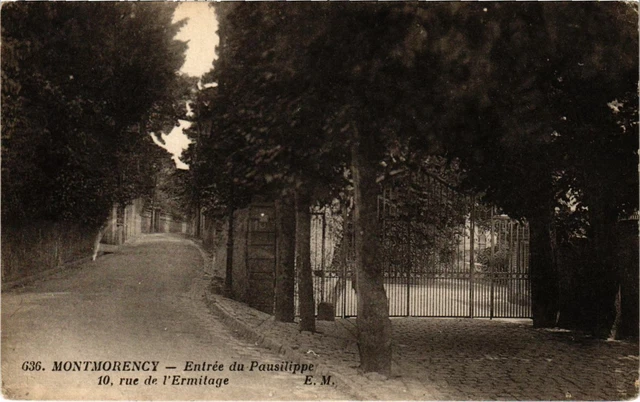 CPA MONTMORENCY - Entree du Pausilippe (107049)