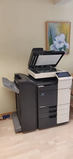 Konica Minolta bizhub 364e s/w Laserkopierer Laserdrucker Zählerstand ca. 354k