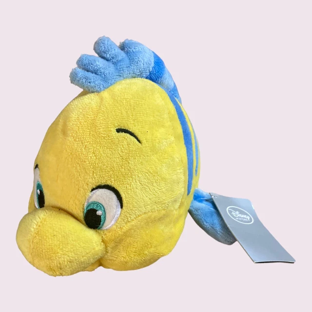 DISNEY STORE THE Little Mermaid 10" Flounder Plush £9.99 PicClick UK