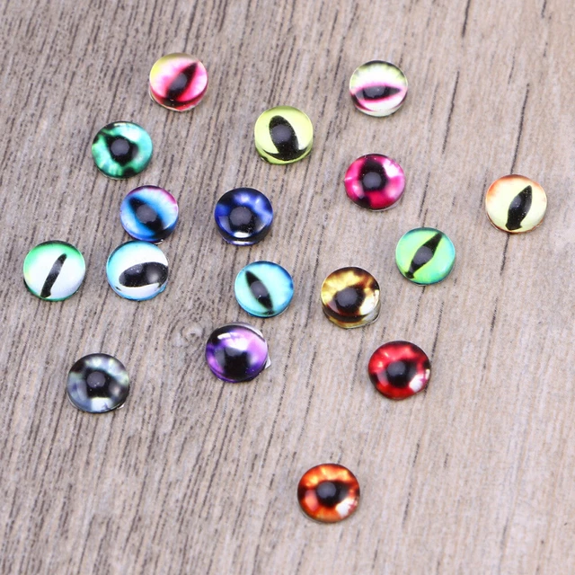 100 PCS Zauber Des Bösen Blicks Edelstein- Runden Kunsthandwerk