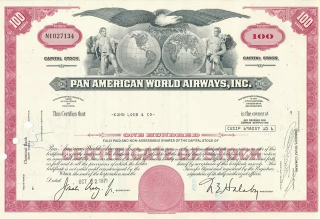 Pan Am - Pan American World Airways, Inc. (4 verschiedene Varianten) PanAm 2