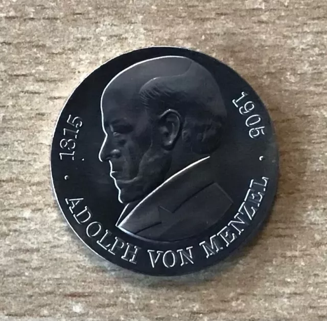 5 Mark DDR 1980 Adolph von Menzel Gedenkmünze