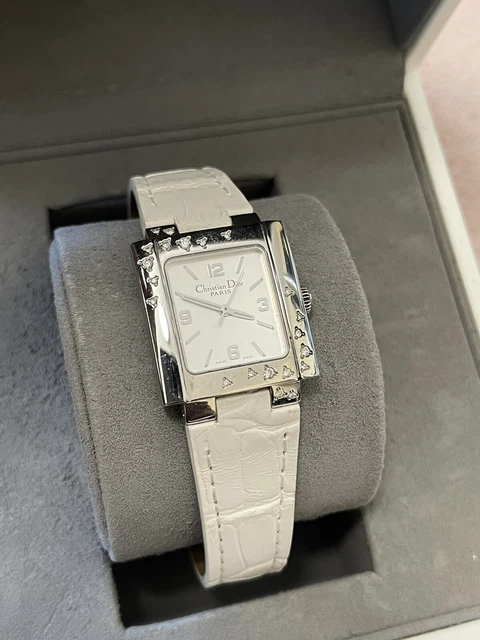 Genuine Christian Dior Riva Diamond Watch