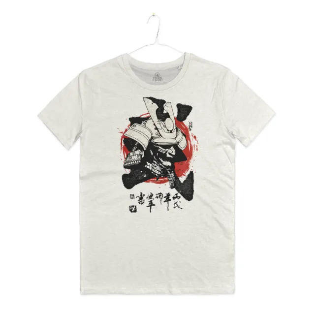 Maglietta Maschera Samurai Arti Marziali Mask T-shirt Man Bushido Japan Hagakure