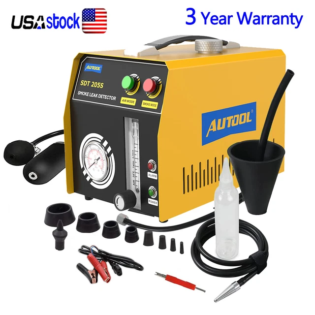 ANCEL S300 Automotive Smoke Machine – EVAP Leak Detector, Fuel Pipe & Intake System Tester, 3-Year Warranty