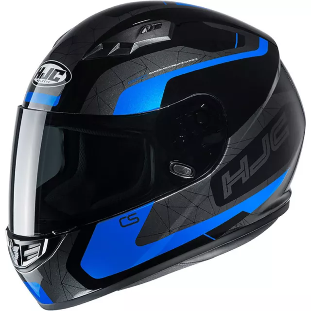 NEW HJC MX CS-15 Dosta MC-2 Black/Blue Motocross Bike Riding Helmet