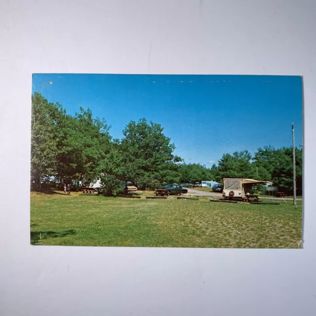 Vintage Bewabic State Park Iron River Crystal Falls Michigan Post Card