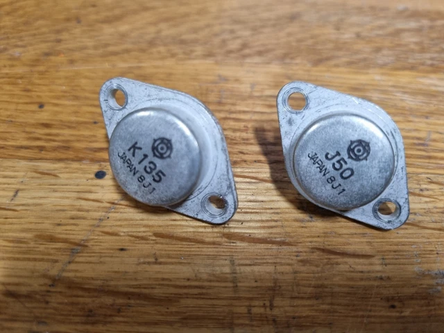 HITACHI 2SJ50 2SK135 Pair K135 J50 £30.84 - PicClick UK HITACHI 2SJ50 2SK135 Pair K135 J50 £30.84 - PicClick UK