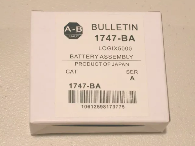 1 pc Allen Bradley SLC PLC Battery 1747-BA SANYO SLC PLC SLC500 1747BA