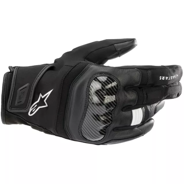 Alpinestars SMX Z Drystar® Motorradhandschuhe wasserdicht Touchscreen schwarz