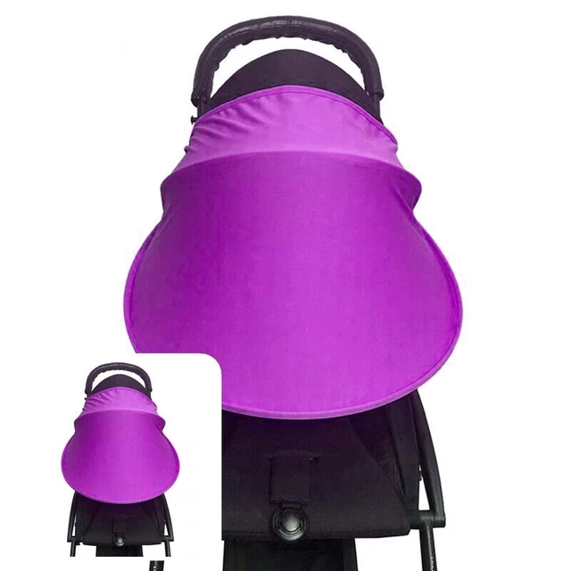 Cochecito de bebé cochecito a prueba de viento para protector solar visera cubierta de dosel 0