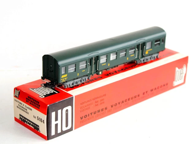REE VB 304 Voiture UIC Y 2 ème classe SNCF Ep v