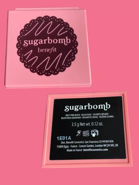 Benefit Sugarbomb Blusher 3.5g Brand New Mini Discontinued/Rare & Genuine!!