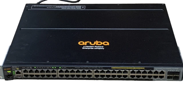 HPE ARUBA NETWORKS 2920-48G-PoE+ J9729A 48-Port Managed Gigabit PoE+ ...