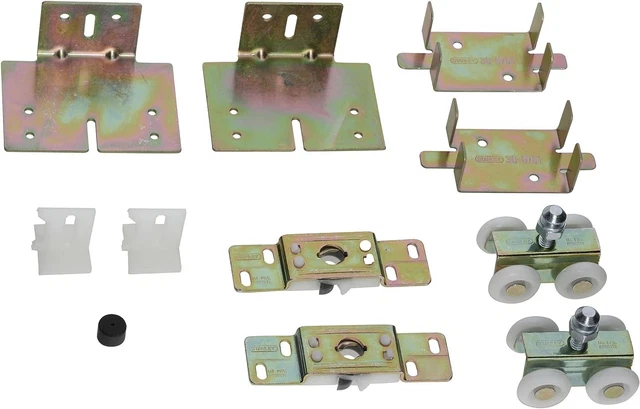 Stanley Hardware S839-811 V150 Pocket Door Replacement Kit in Zinc - Satin Brass