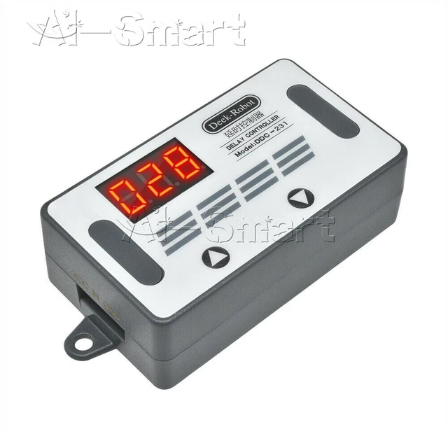 PROGRAMMABLE DC 12V Cycle Timer Digital Relay LED Trigger Switch Module ...
