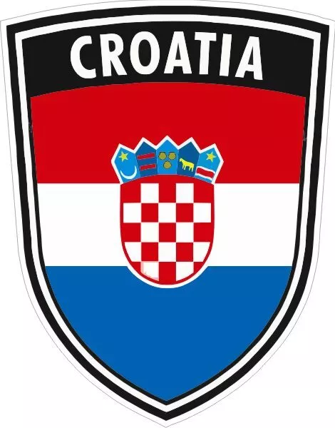 Kroatien Hrvatska Croatia Wappen Autoaufkleber Sticker 29 Motive formgestanzt