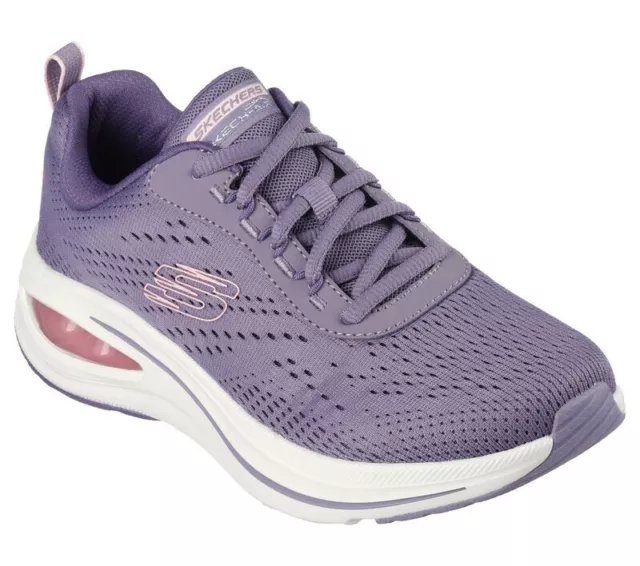 Skechers Women's Shoes Skech-Air Meta - Aired Out Comfort Insole PURPLE/MULTI US
