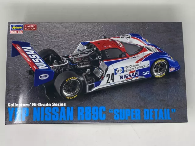Hasegawa 1/24 Maßstab Yhp Nissan R89C Hi-Grade Super Detail Plastik Modell Set