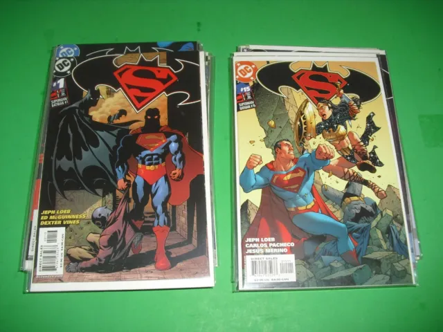 Lot 32 Superman Batman 1-27 + Annual 1 all VF/NM! DC 1st Beyond 22 23 set 1-87