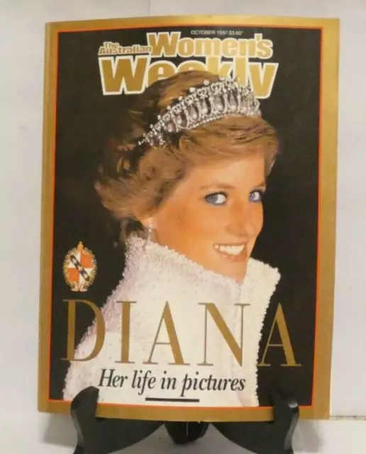 Princess Diana Her Life In Pictures Women's Weekly October 1997 Magazine Royal
