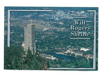 Postcard Will Rogers Shrine, overlooking Colorado Springs Unposted CC5.