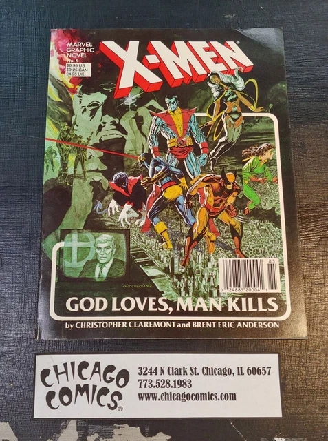 X-Men God Loves Man Kills TPB SC #5 Marvel Comics 1982 SEVENTH PRINT! USED VG