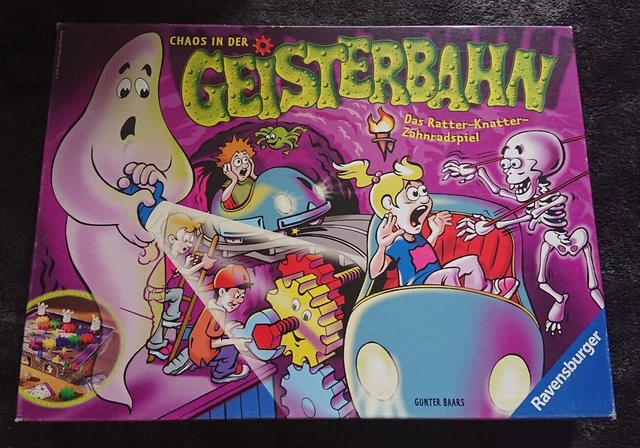 Geisterbahn Ravensburger Familienspiel Gesellschaftsspiel Brettspiel gebraucht