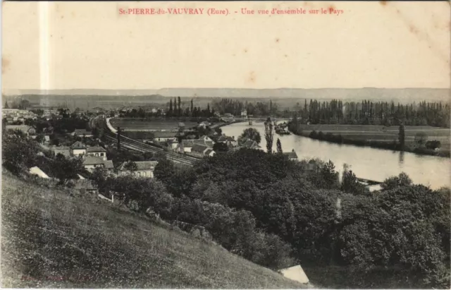 CPA SAINT-PIERRE-du-VAUVRAY A Country Overview (1160744)