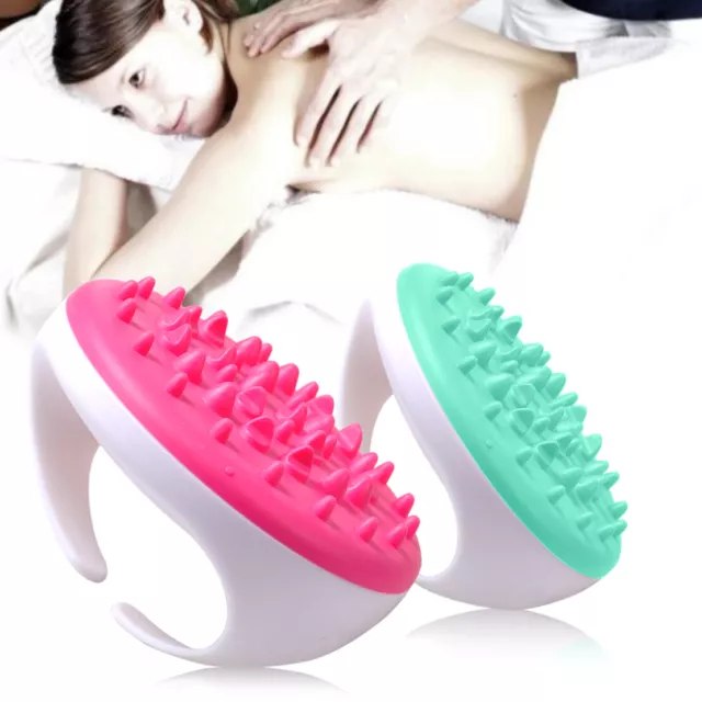 Anti Cellulite Handheld Shower Full Body Brush Massage Roller Slimming Beauty x1