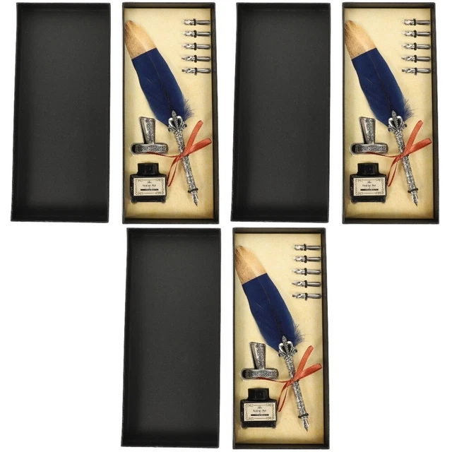 3 Sets writing pen Füllfederhalter-Set Stift-Set Geschenkset Kalligraphie-Stift