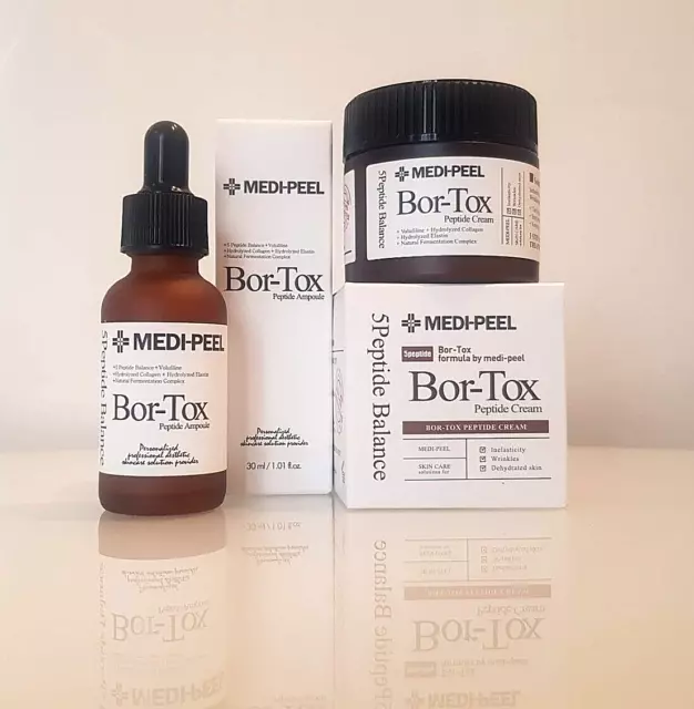 SET MEDI-PEEL di Siero Anti-Invecchiamento Fiale Peptidi Bor-Tox Crema Sollevamento Peptidi