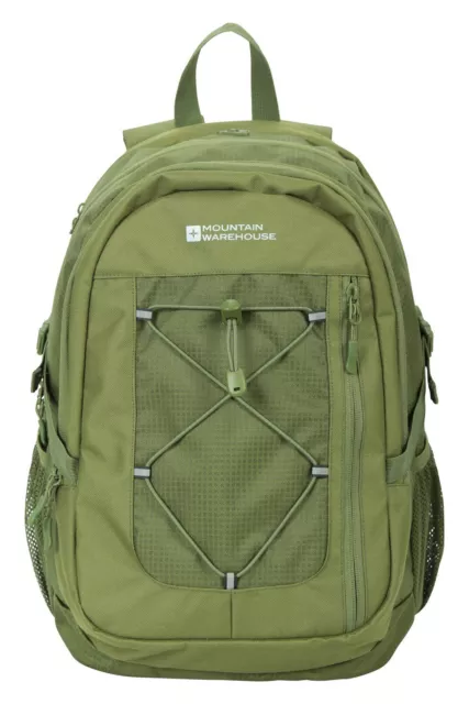 Mountain Warehouse Peregrine Backpack Rip Stop Padded Gym Bag Hiking Rucksack