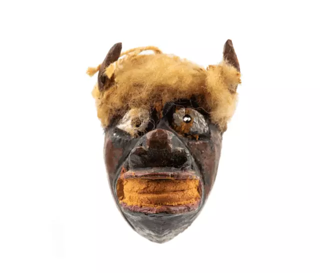 An Antique Diminutive Buffalo Mask